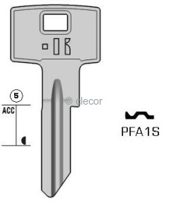 CLE PLATES PFA1S Clés Plates