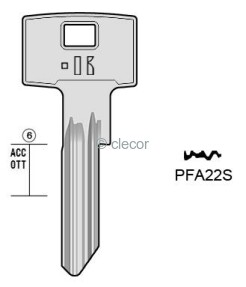 CLE PLATE PFA22S Clés Plates