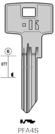 CLE PLATE PFA4S Clés Plates