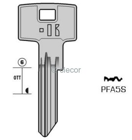 CLE PLATE PFA5S Clés Plates