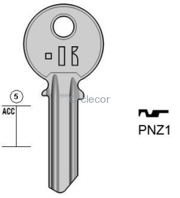 CLE PLATE PNZ1 Clés Plates