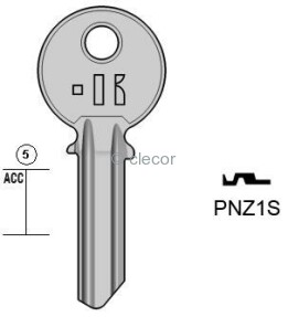 CLE PLATE PNZ1S Clés Plates