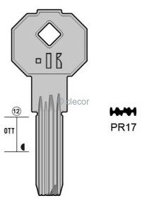 CLE A POINTS PR17 Clés à Points