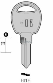 CLE PLATE RI19 Clés Plates