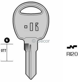 CLE PLATES RI20 Clés Plates