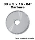 FRAISE CARBURE  80X5X16 84°(compatible jma, silca)
