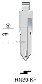 CLE INSERT RN30-KF KEYDIY Lames