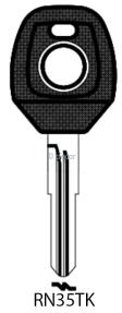 CLE TRANSPONDEUR SPECIALE RN35TK