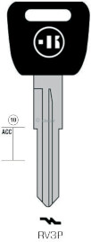 CLE A TÊTE PLASTIQUE RV3P Clés Auto
