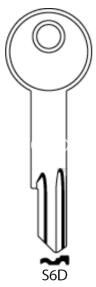 CLE PLATE S6D Clés