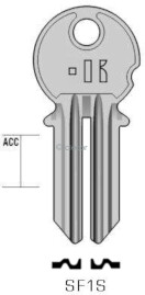 CLE PLATE SF1S Clés Plates