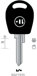 CLE TRANSPONDEUR SK21STK-1 Clés Transpondeurs