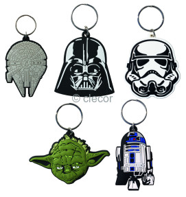 PORTE CLE STAR WARS (LOT DE 5) Porte-Clés