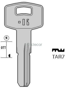 CLE A POINTS TAR7 Clés à Points
