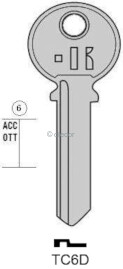 CLE PLATES TC6D Clés Plates