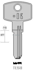 CLE A POINTS TES8 Clés à Points