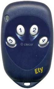 EMETTEUR PROGET ETY 4B Télécommandes Originales