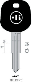 CLE TRANSPONDEUR TR12TK-5 Clés Transpondeurs