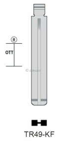 CLE INSERT TR49-KF KEYDIY Lames