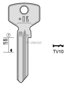 CLE PLATES TV10 Clés Plates