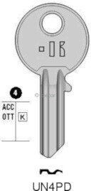 CLE PLATES UN4PD Clés Plates