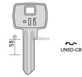 CLE PLATES UN5D-CB Clés Plates