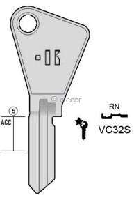 CLE PLATE VC32S Clés Plates