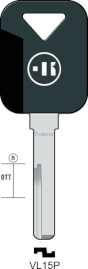 CLE A TÊTE PLASTIQUE SPÉCIALES VL15P Clés Auto