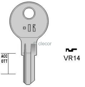 CLE PLATES VR14 Clés Plates