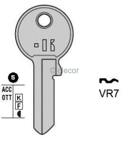 CLE PLATE VR7 Clés Plates