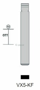 CLE INSERT VX5-KF KEYDIY Lames