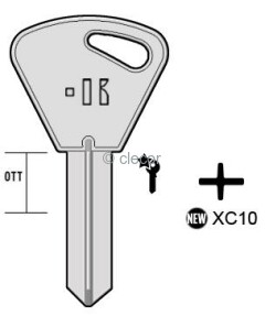 CLE PANFRON XCF10 Clés à Pompes et Double panneton