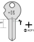 CLE CRUCIFORME XCF1