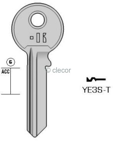 CLE PLATES YE3S-T Clés Plates