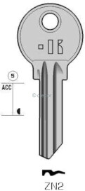 CLE PLATES ZN2 Clés Plates